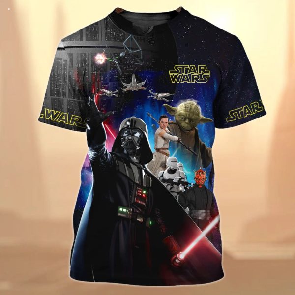 Galaxy Star Wars 3D Tshirt Star War Movie 3D Full Print Shirts
