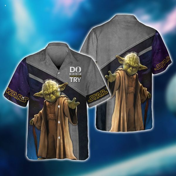 Star War Shirt Yoda 3D Full Print Zipper Hoodie Tshirt