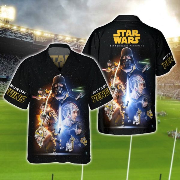 Star Wars Pittsburgh Penguins 3D Shirts Tad