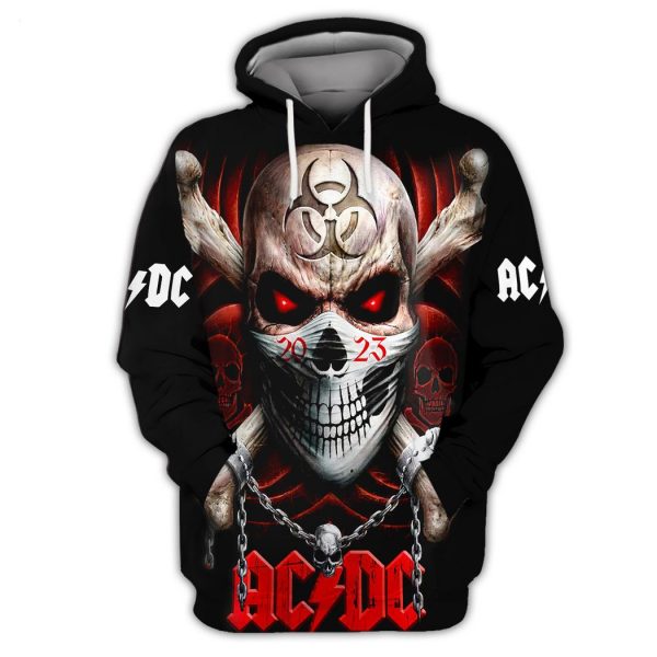 ACDC 50th Anniversary 3D All Over Print 3D 2023 TShirt Hoodie