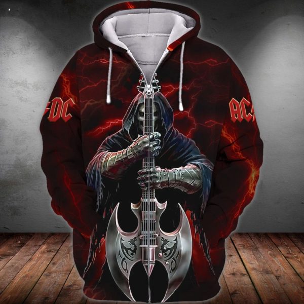 ACDC 50th Anniversary 3D All Over Print 3D TShirt Hoodie