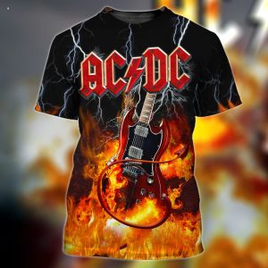 ACDC Band Rock Music 3D TShirt Hoodie