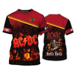 ACDC Rock Band 3D Full Print Shirts