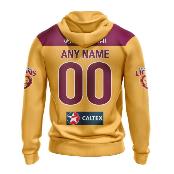 Personalized AFL Brisbane Lions Clash Kits 2023 T-Shirt