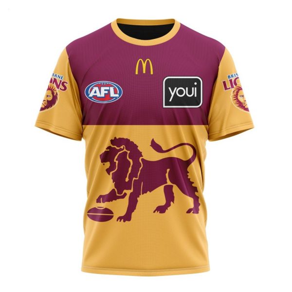 Personalized AFL Brisbane Lions Clash Kits 2023 T-Shirt