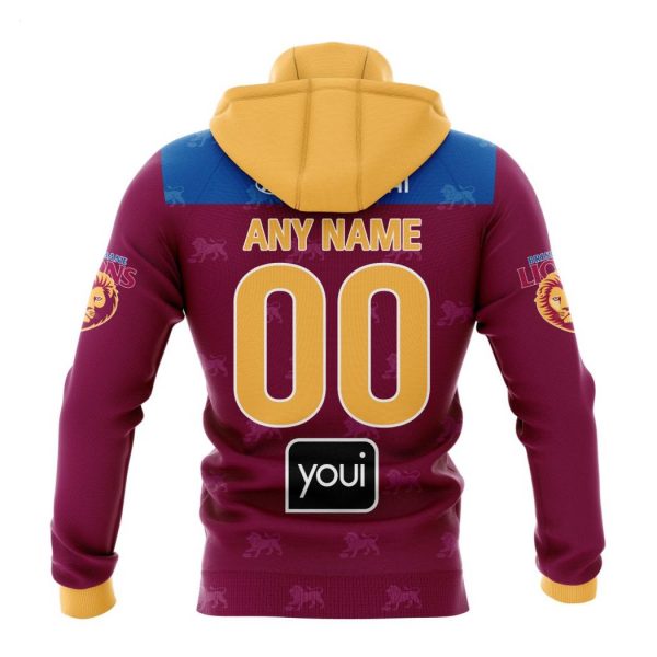 Personalized AFL Brisbane Lions Home Kits 2023 T-Shirt