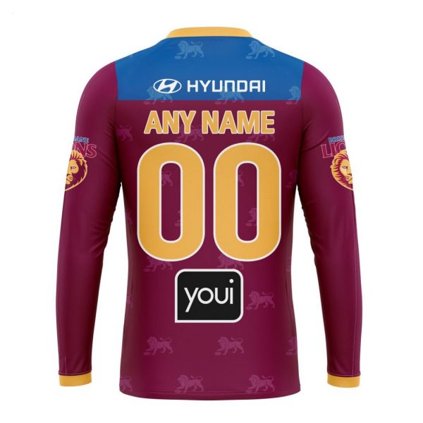 Personalized AFL Brisbane Lions Home Kits 2023 T-Shirt