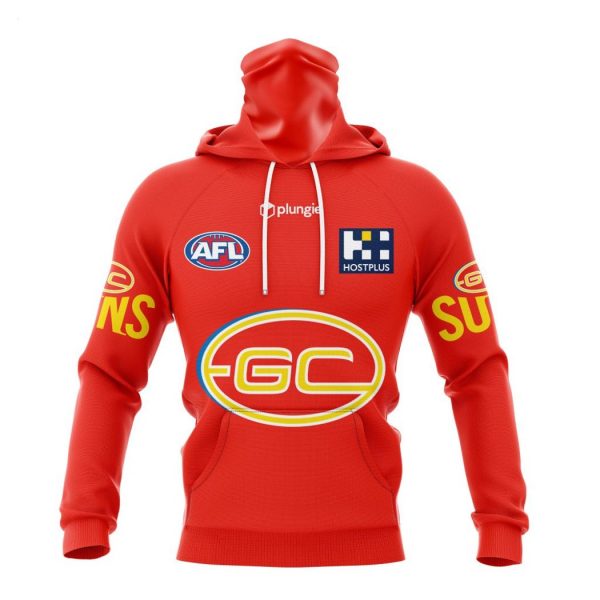 Personalized AFL Gold Coast Suns Home Kits 2023 T-Shirt