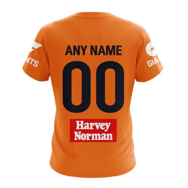 Personalized AFL Greater Western Sydney Giants Away Kits 2023 T-Shirt