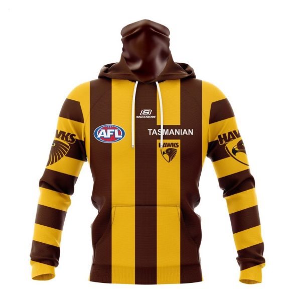 Personalized AFL Hawthorn Football Club Home Kits 2023 T-Shirt