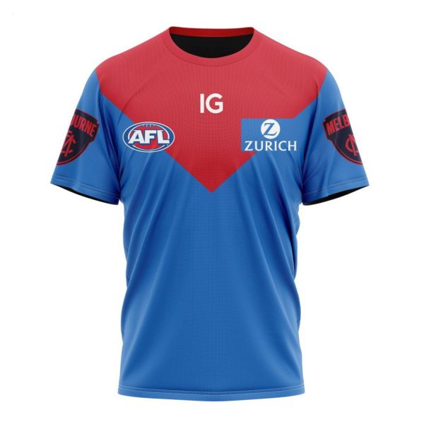 Personalized AFL Melbourne Football Club Clash Kits 2023 T-Shirt