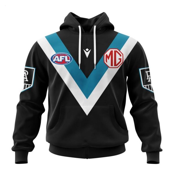 Personalized AFL Port Adelaide Football Club Home Kits 2023 T-Shirt