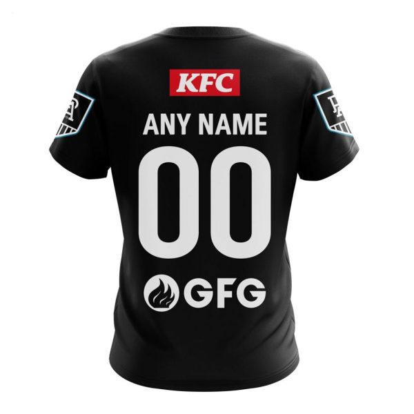 Personalized AFL Port Adelaide Football Club Home Kits 2023 T-Shirt