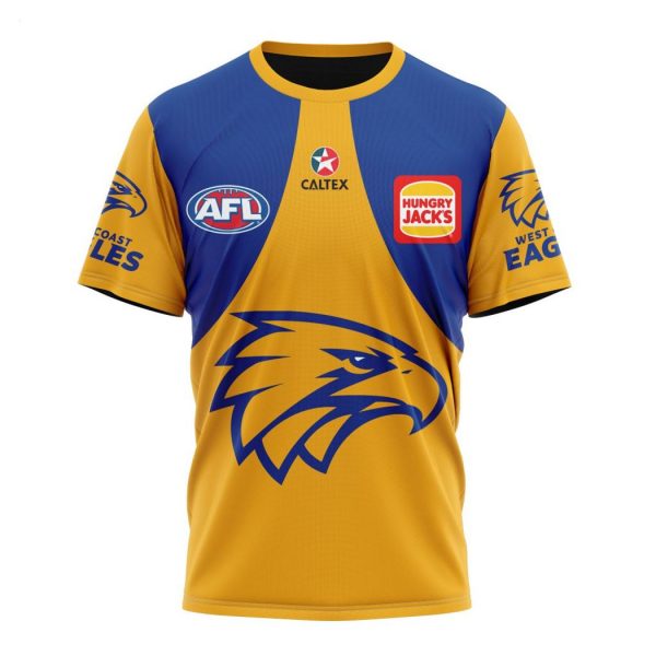 Personalized AFL West Coast Eagles Clash Kits 2023 T-Shirt