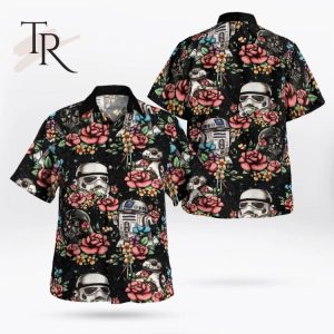 Star Wars Floral Hawaiian Shirt