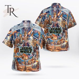 Star Wars Mens Hawaiian Shirt