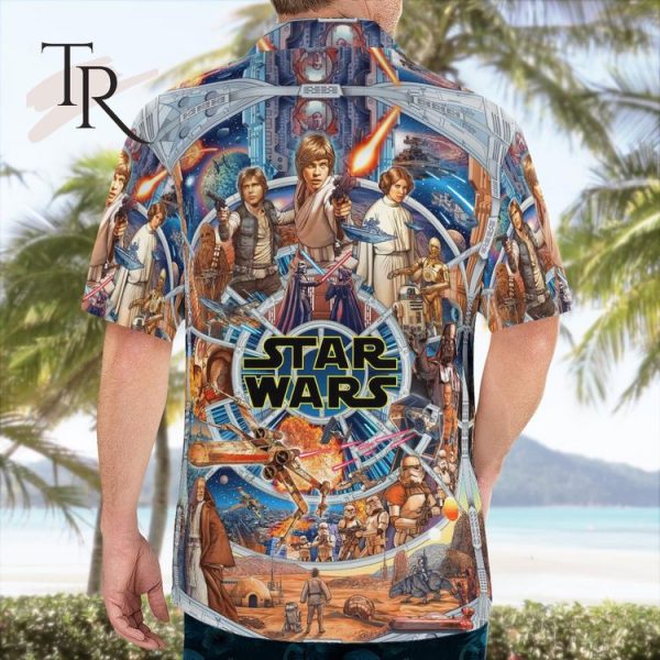 Star Wars Mens Hawaiian Shirt