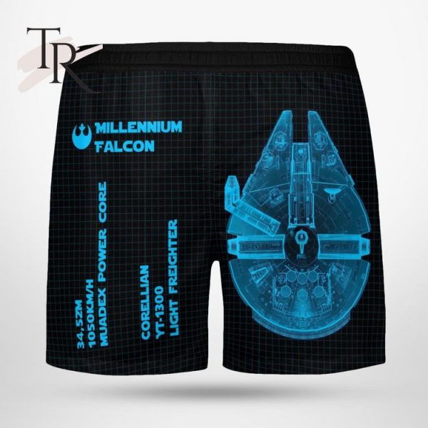 Star Wars Millennium Falcon Hawaiian Shirt
