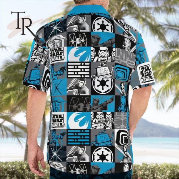 Star Wars Rebels Blue Hawaiian Shirt