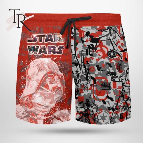 Star Wars Rebels Red Hawaiian Shirt