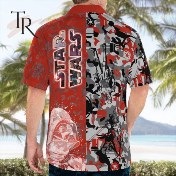 Star Wars Rebels Red Hawaiian Shirt