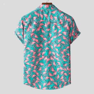 Flamingo Summer Hawaii Shirt