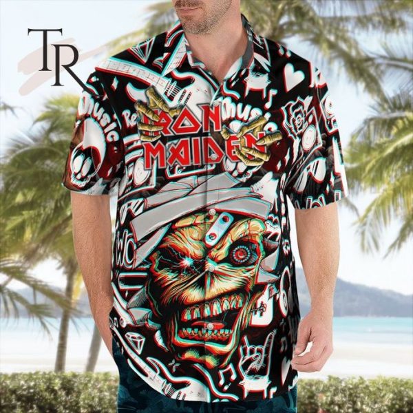 Iron Maiden Heavy Metal Hawaii Shirt