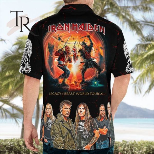 Iron Maiden Legacy Of The BeaStar Trek Tour’22 Hawaii Shirt