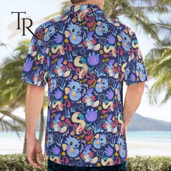 Milotic Water Pokemon Hawaiian Shirt