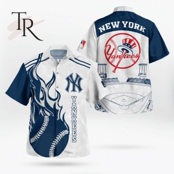 MLB New York Yankees Baseball Hawaiian Shirt