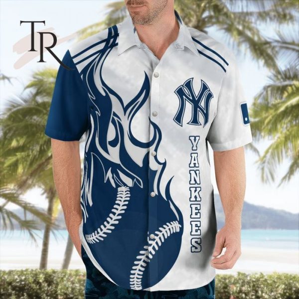 MLB New York Yankees Baseball Hawaiian Shirt