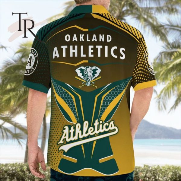 MLB Oakland Athletics Baseball Hawaiian Shirt