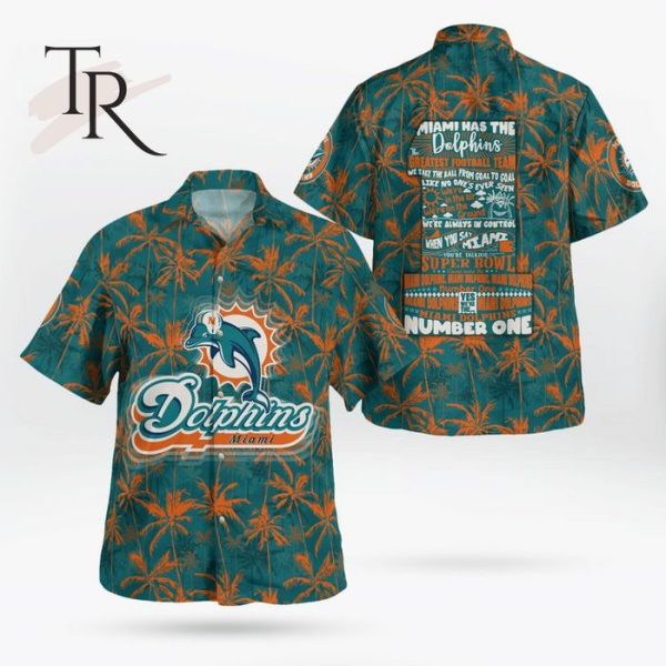NFL Miami Dolphins Football Hawaiian Shirt