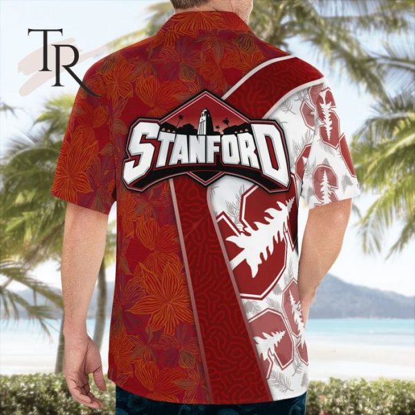 Stanford Cardinal Football Floral Hawaii Shirt