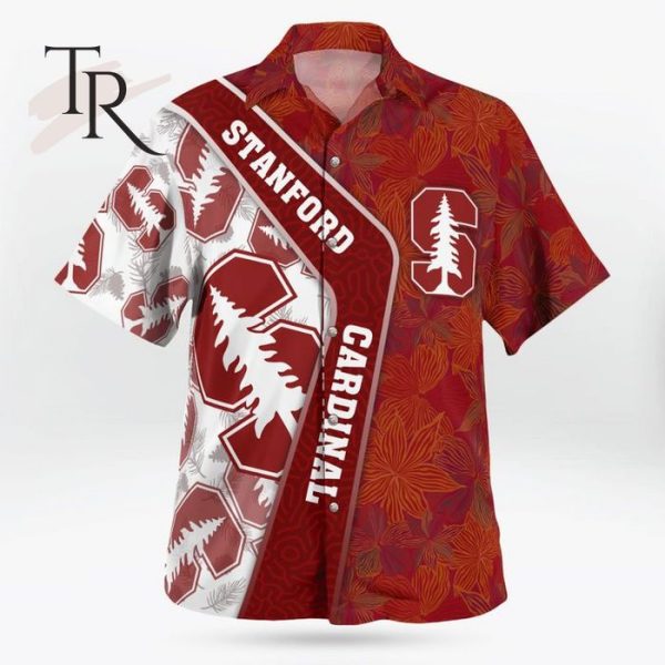 Stanford Cardinal Football Floral Hawaii Shirt