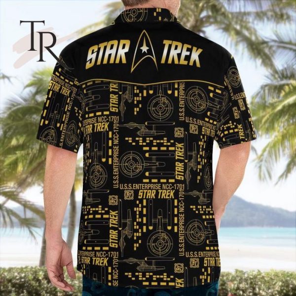 Star Trek NCC 1701 Hawaiian Shirt