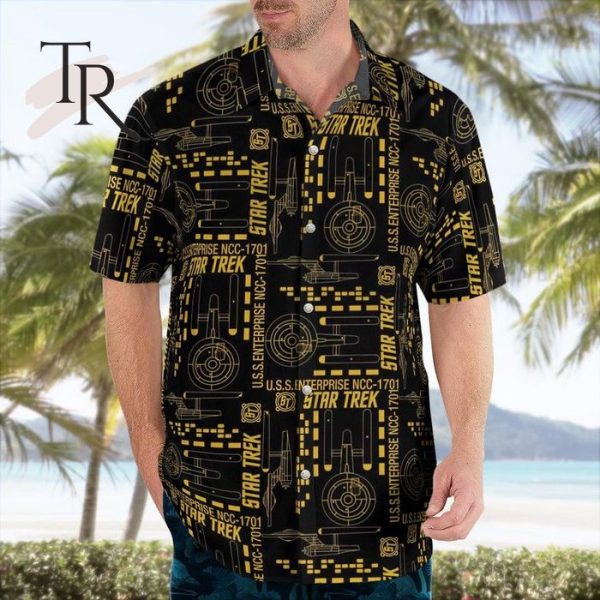 Star Trek NCC 1701 Hawaiian Shirt