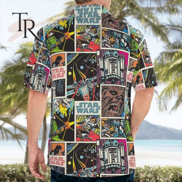 STAR WARS CARTOON HAWAII SHIRT