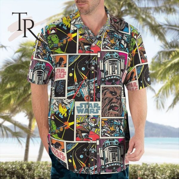 STAR WARS CARTOON HAWAII SHIRT