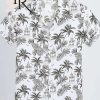 Beach Shark Printing Short Sleeves Hawaiian Shirt
