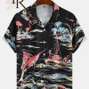 Dolphin Beach Hawaiian Shirt for Men