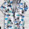 Men’s Beach Style Loose Casual Lapel Shirt