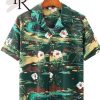 Men’s Floral Hawaii Print Button Up Short Sleeve Shirt