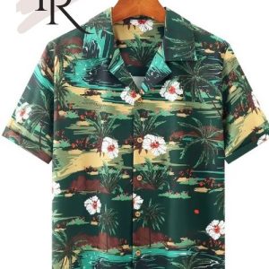 Men’s Floral Beach Summer Hawaiian Shirt
