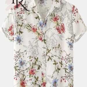 Men’s Gentle Elite floral hawaiian shirt