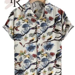 Men’s Spring & Birds Hawaiian Shirt