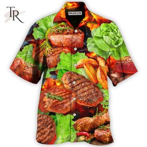 BBQ Beefsteak Salad – Hawaiian Shirt