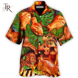 BBQ Food Lover Chicken Style – Hawaiian Shirt