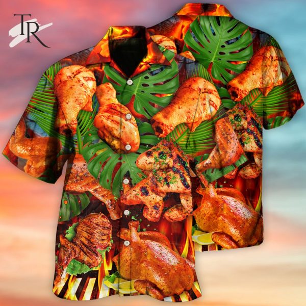 BBQ Food Lover Chicken Style – Hawaiian Shirt