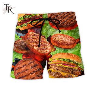 BBQ Hamburger Patties BBQ Style – Hawaiian Shirt
